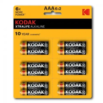Батарейка LR 3 Kodak Xtralife 2/6xB отрывной (144/576)