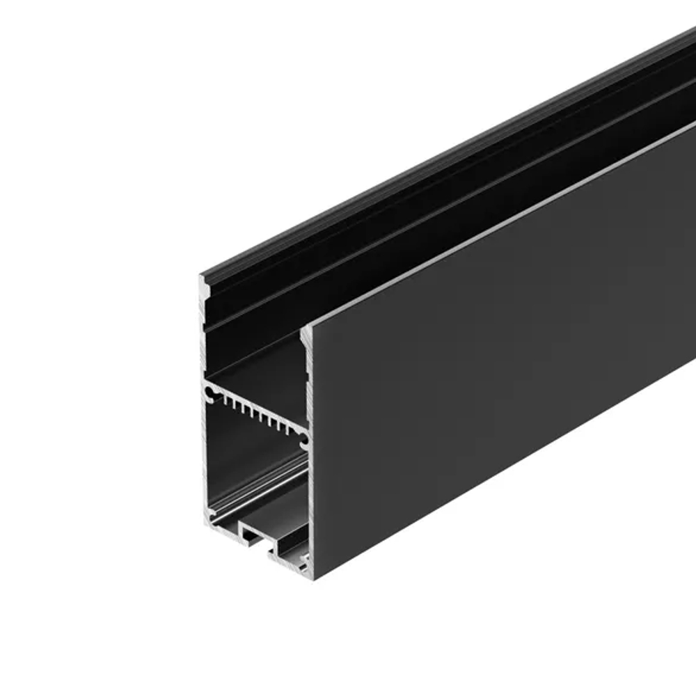 Профиль LINE-S-3667-2000 BLACK (Arlight, Алюминий) 042901