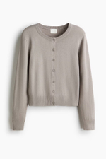 Тонкий трикотажный кардиган - H&M