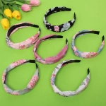 Ободок для волос «Beauty Gallery - Flower», ширина 2,8см, микс 6 цветов