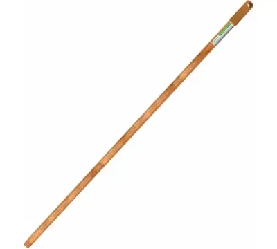 Черенок рукоятка 120см, еврорезьба, дерево + лак (эвкалипт), d=2.2см