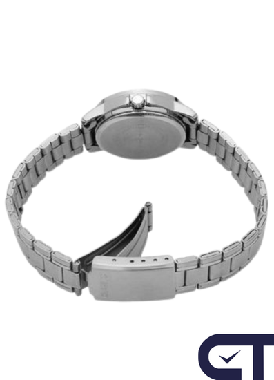 Casio LTP-V004D-2B — женские часы с металлическим браслетом