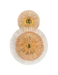 Светильник настенный светодиодный NewRgy W5858P/2 PLATING BRASS, 10 Вт, латунный