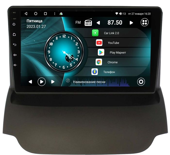 Магнитола для Ford EcoSport 2014-2017 - Vaycar VA17-0232 на Android 13, Быстрая, 4G SIM-слот