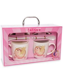 MUG-226/4 Н-р из 2-х кружек в подарочной коробке «Единорожек»