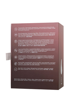 Вибромассажер Satisfyer Dew Drop, силикон, белый, 8,1 см