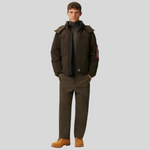 Парка Alpha Industries Hamilton Relaxed Fit Puffer Hickory (Коричневый)