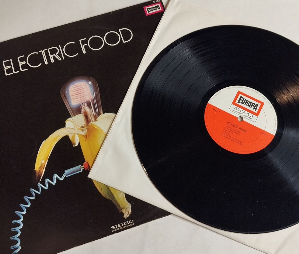 Винтажная виниловая пластинка LP Electric Food (Germany 1970)
