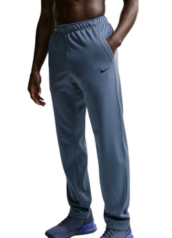 Теннисные брюки Nike Therma-FIT Open Hem Fitness - diffused blue/diffused blue/black