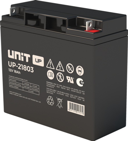Аккумулятор UNIT UP-21803 | 18 Ач | 12В AGM