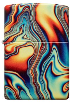 Зажигалка Zippo Swirl с покрытием Glow In The Dark Green (48612) 2