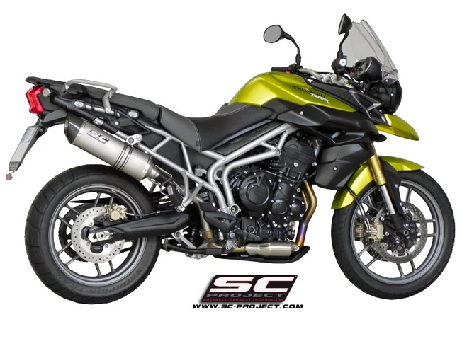 Выхлоп SC-Project Oval titanium