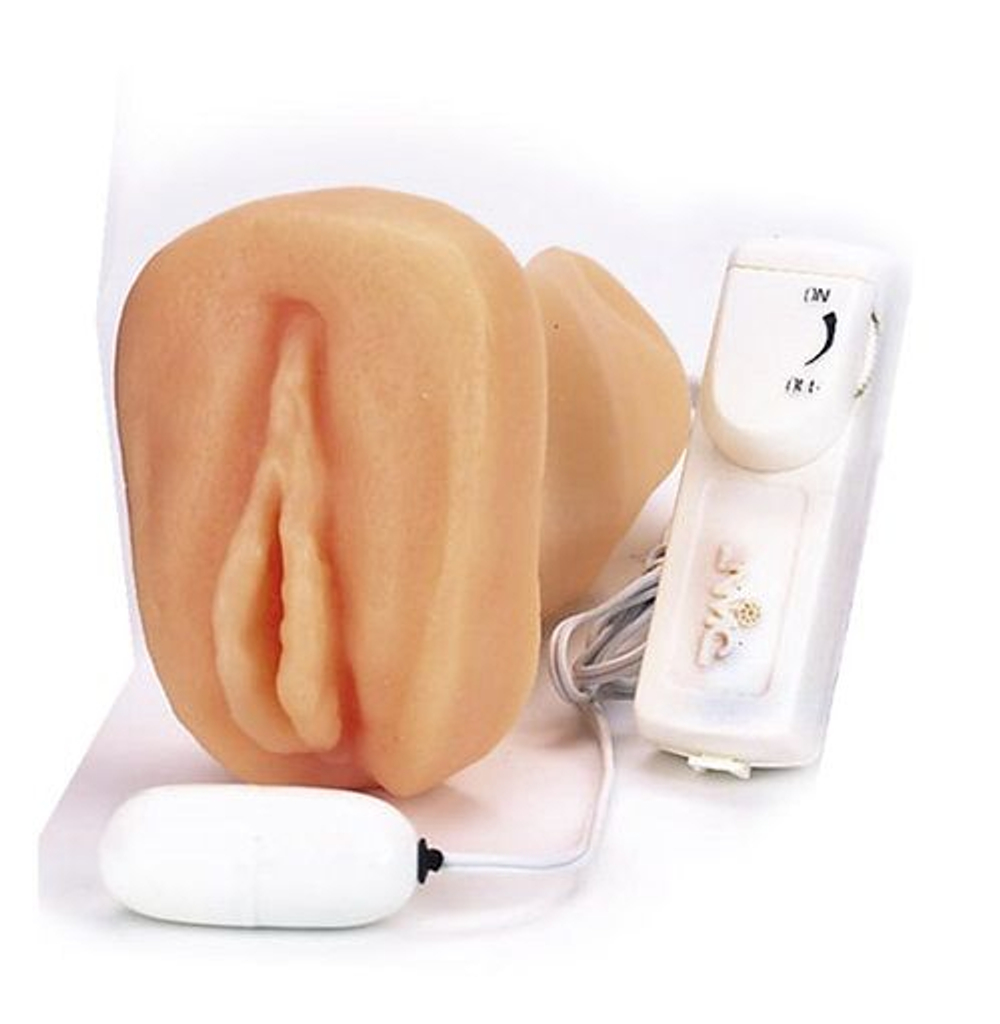Мастурбатор-вагина с вибрацией ELLY POCKET PAL VAGINA MULTISPEED (Цвет: телесный)