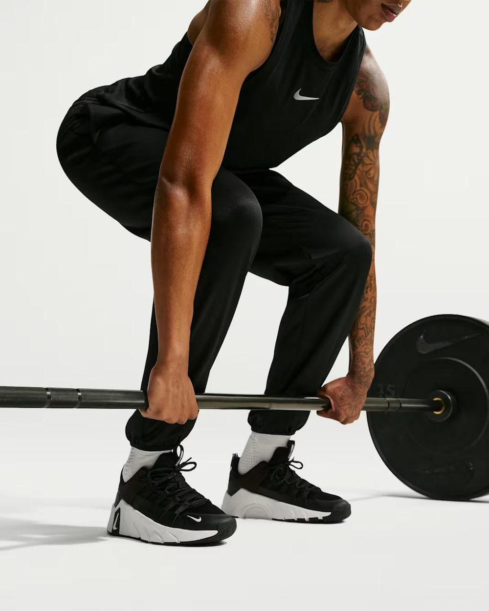 Кроссовки женские Nike Free Metcon 7 (Черно-Белые)