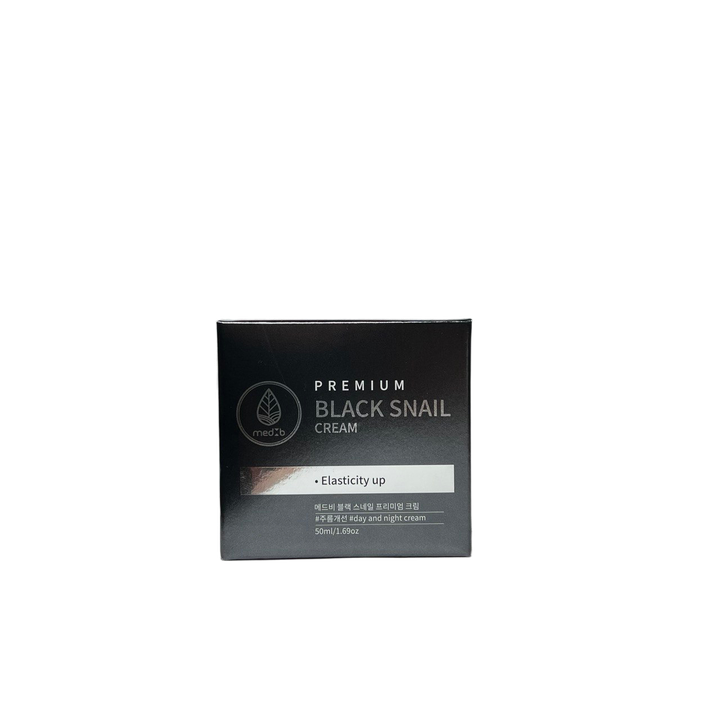 Крем для лица Medb Black Snail Premium Cream антивозрастной, увлажняющий с экстрактом черной улитки 50 мл