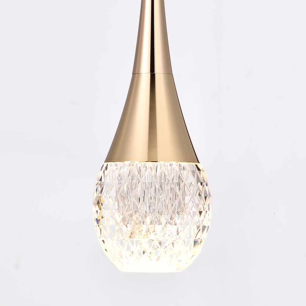 Подвесной светильник P0844-1A gold