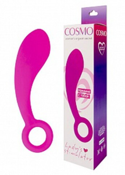Анальный стимулятор Cosmo для точки G , розовый (Цвет: розовый)