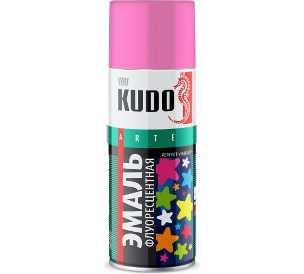 Эмаль KUDO флуоресцентная лимонно-желтая KU-1204