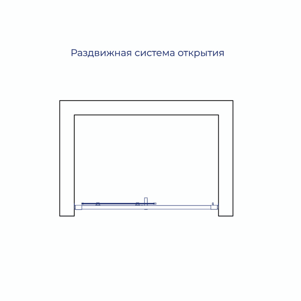 Душевая дверь RGW PA-016 (Прозрачное, 1000)
