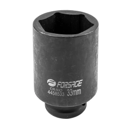 Головка ударная глубокая 33мм 1/2''6гр. Forsage F-4458533