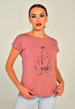 Топ для танцев Dance EveryWear SM6033 108, пепельная роза