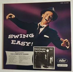 Винтажная виниловая пластинка LP Frank Sinatra Swing Easy And Songs For Young Lovers (Japan 1981) (No Obi)