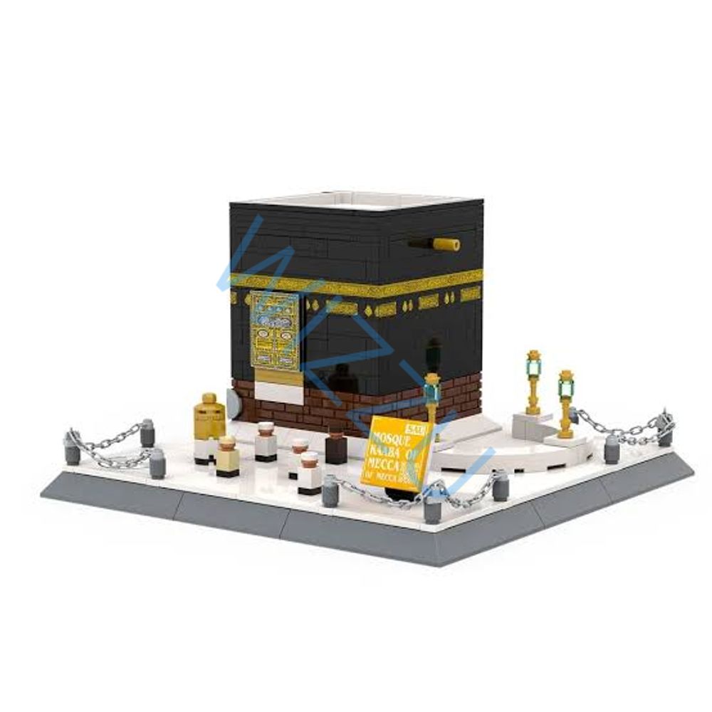 Игрушка конструктор Mosque kaaba WANGE 4226 number