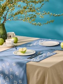 Дорожка на стол Незабудки из коллекции Ethnic, 45х150 см