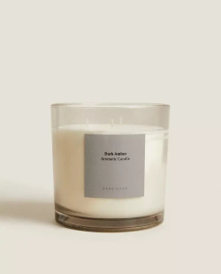 ZARA HOME АРОМАТИЧЕСКАЯ СВЕЧА DARK AMBER (620 Г)