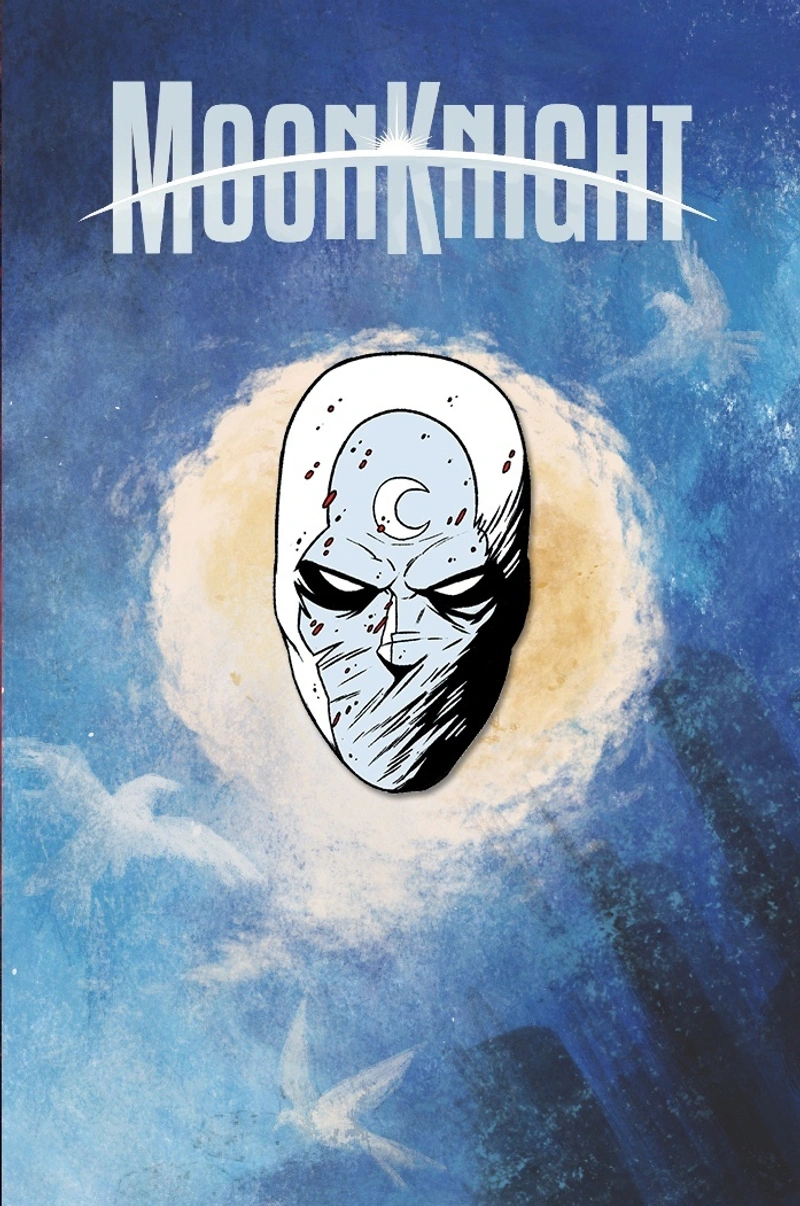 Металлический пин «Moon Knight: Mister Knight» (Светящийся)
