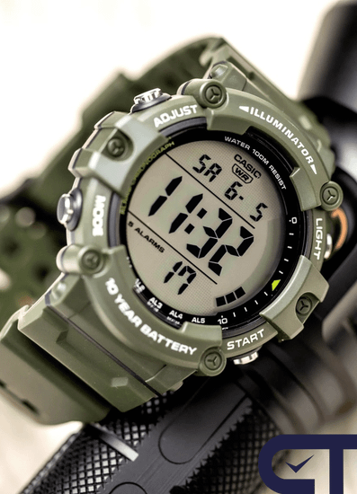 Casio AE-1500WHX-3A — мужские электронные часы