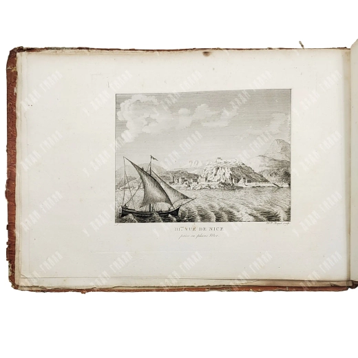 Ницца и ее окрестности, или 20 видов с натуры. [Nice et ses environs...] 1814. Гравюры