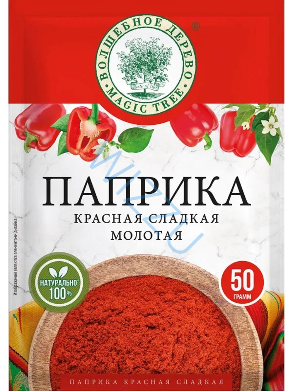 Паприка красная сладкая молотая 50 г