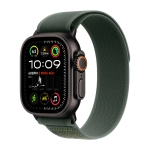 Умные часы Apple Watch Ultra 2 (2024) GPS + Cellular, 49mm, Black Titanium Case with Green Trail Loop S/M, (Зеленый)