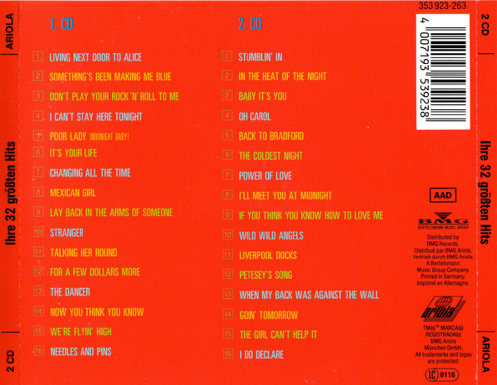 Smokie / Forever - Ihre 32 Grobten Hits (2CD)