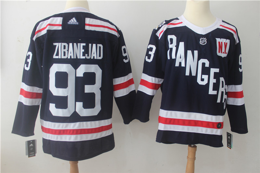 Джерси Мика Зибанежада - New York Rangers