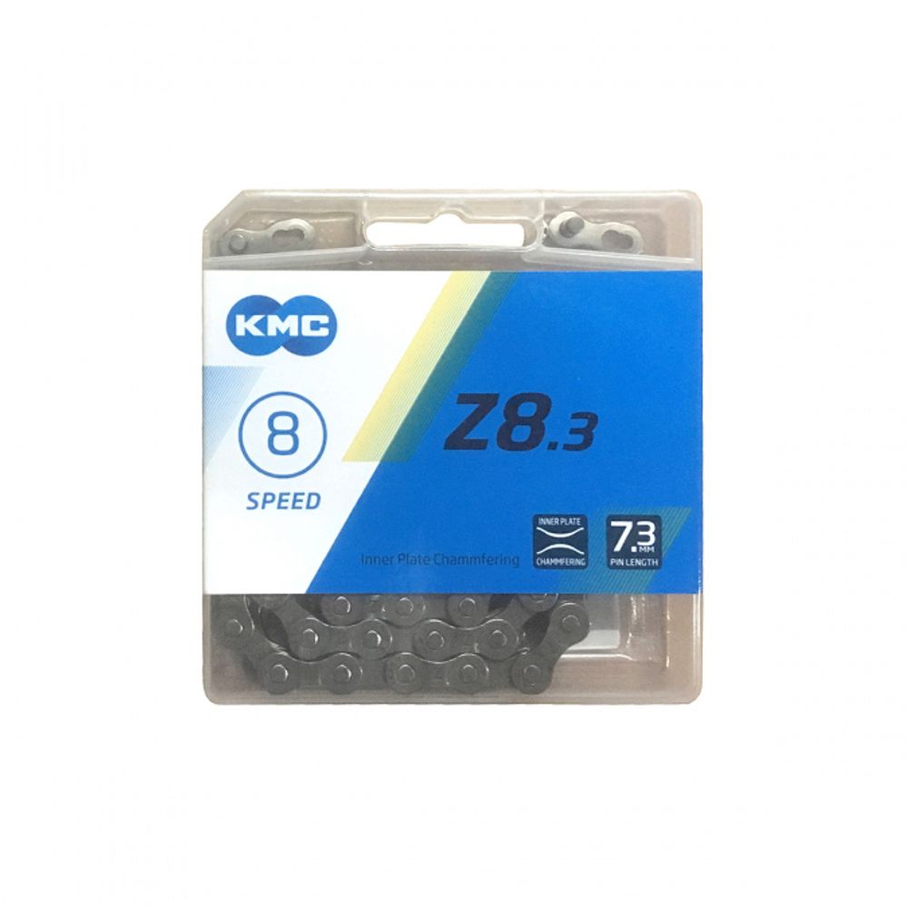 Цепь КМС Z8.3, 8 ск., 1/2X3/32"Х114, серая