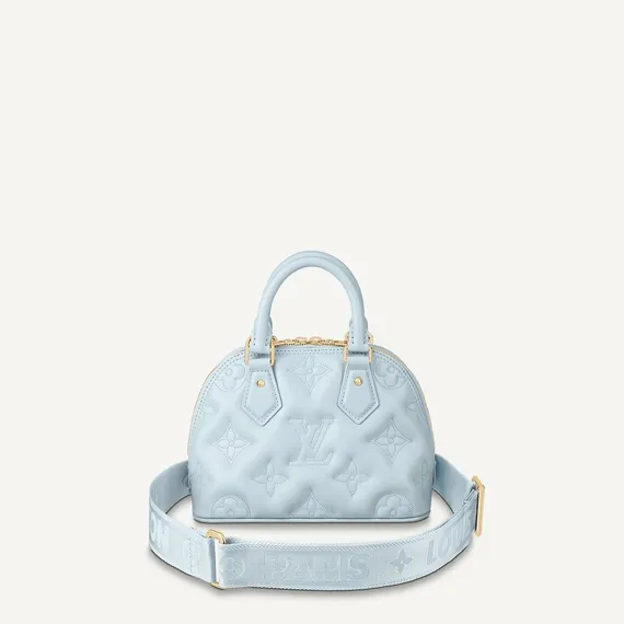 Сумка Louis Vuitton Alma BB голубой