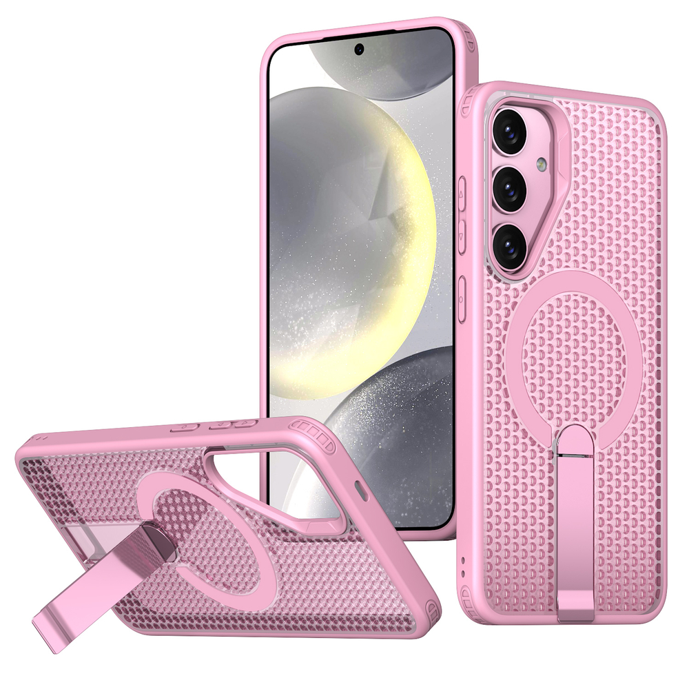 Прозрачный чехол Mesh Pro Magnetic Case для Samsung Galaxy S23 FE