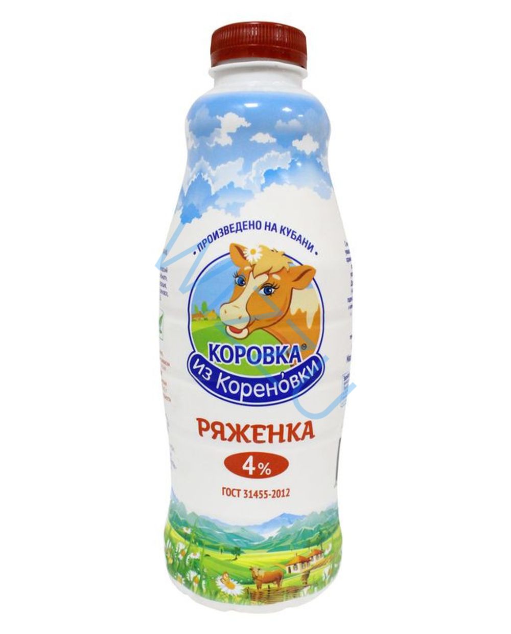 900Г РЯЖЕНКА 4% КОРОВКА ИЗ КОРЕНОВКИ ТЕРМОСТАТНАЯ БЗМЖ