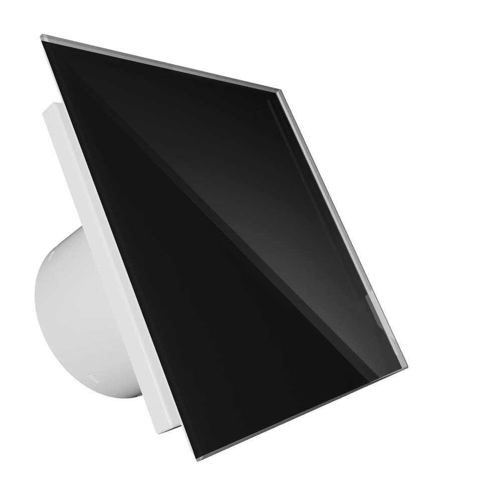 Панель декоративная AEON D100/125 179х179 стекло глянцевое Black Classic DICITI