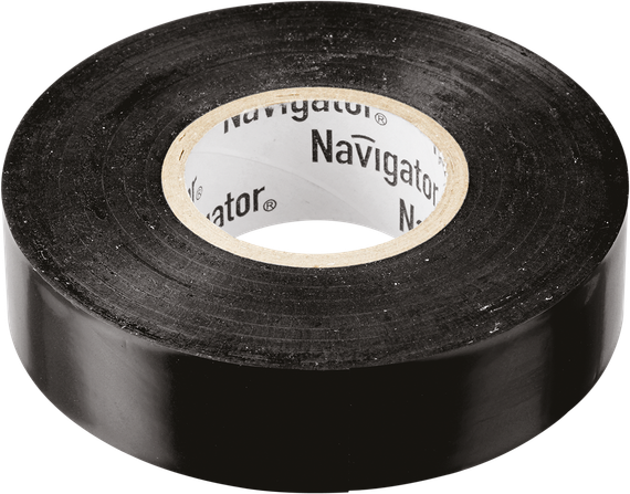 Изолента Navigator 0,18*19*20 черная 21643