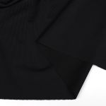 Микрофибра для нижнего белья Peach-эффект 190 г/м², 150 см, OLG005, 170 черный, 25 кг (1 кг=3.6м)