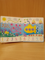 Fingerspuren-Buch: 1, 2, 3: Erstes Zählen von 1-10