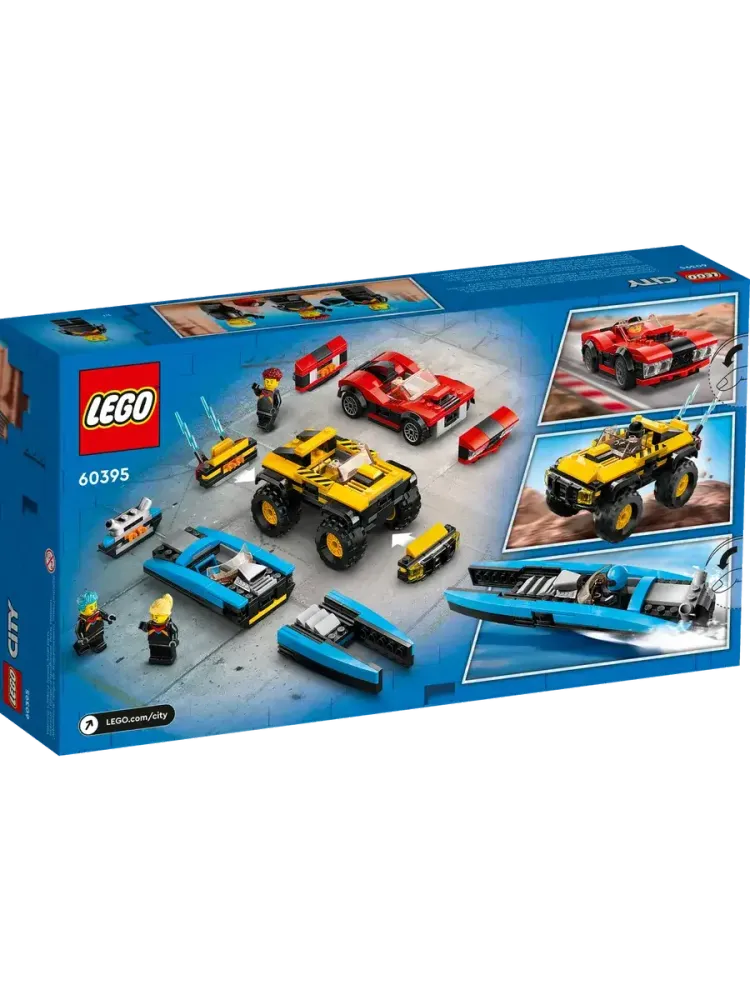Конструктор City 60395 Комбо-гонка машинки