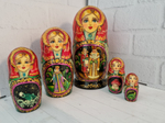 Матрешка 5 мест, "Царевна лягушка"