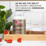 Qunol, с убихинолом и омега-3, 90 мягких таблеток