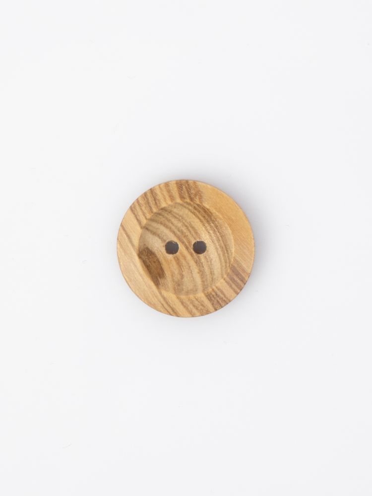 Пуговицы дерево 2 прокола Concept Button of Olive Wood, размер 36, цвет NAT, 15 шт