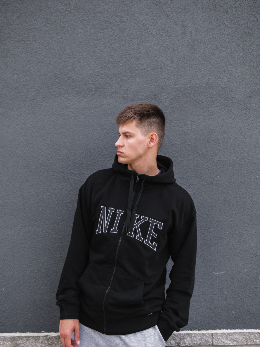Олимпийка Nike #1346 (чёрн.)