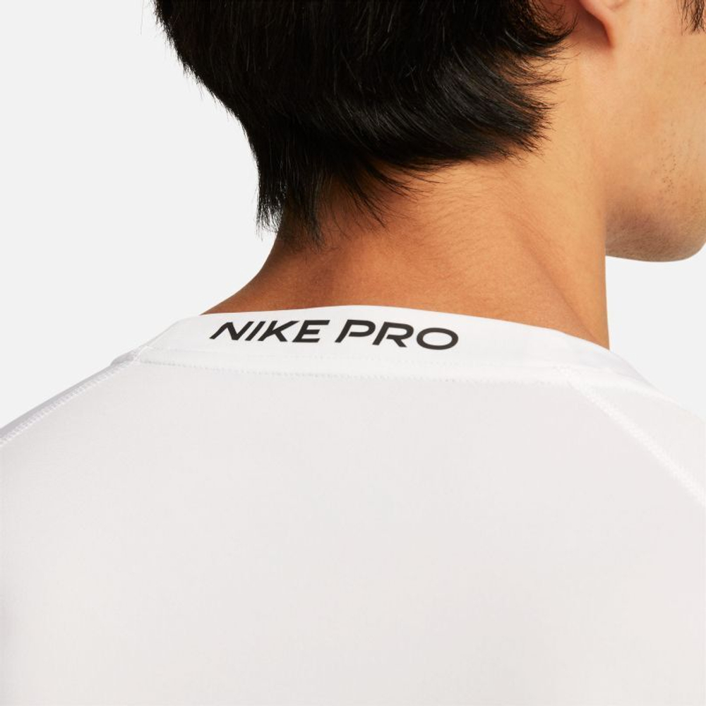 Термобелье Nike Pro Dri-FIT Tight Short-Sleeve Fitness Top - white - White